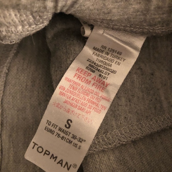 In fair Cond. men’s Topman sweatpant in SZ Small!! - Picture 6 of 9